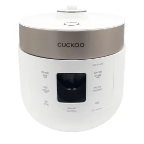 10-Cup Electric Twin Pressure Rice Cooker with ENG/KOR/CHN Voice Navigation (CRP-ST1009F)