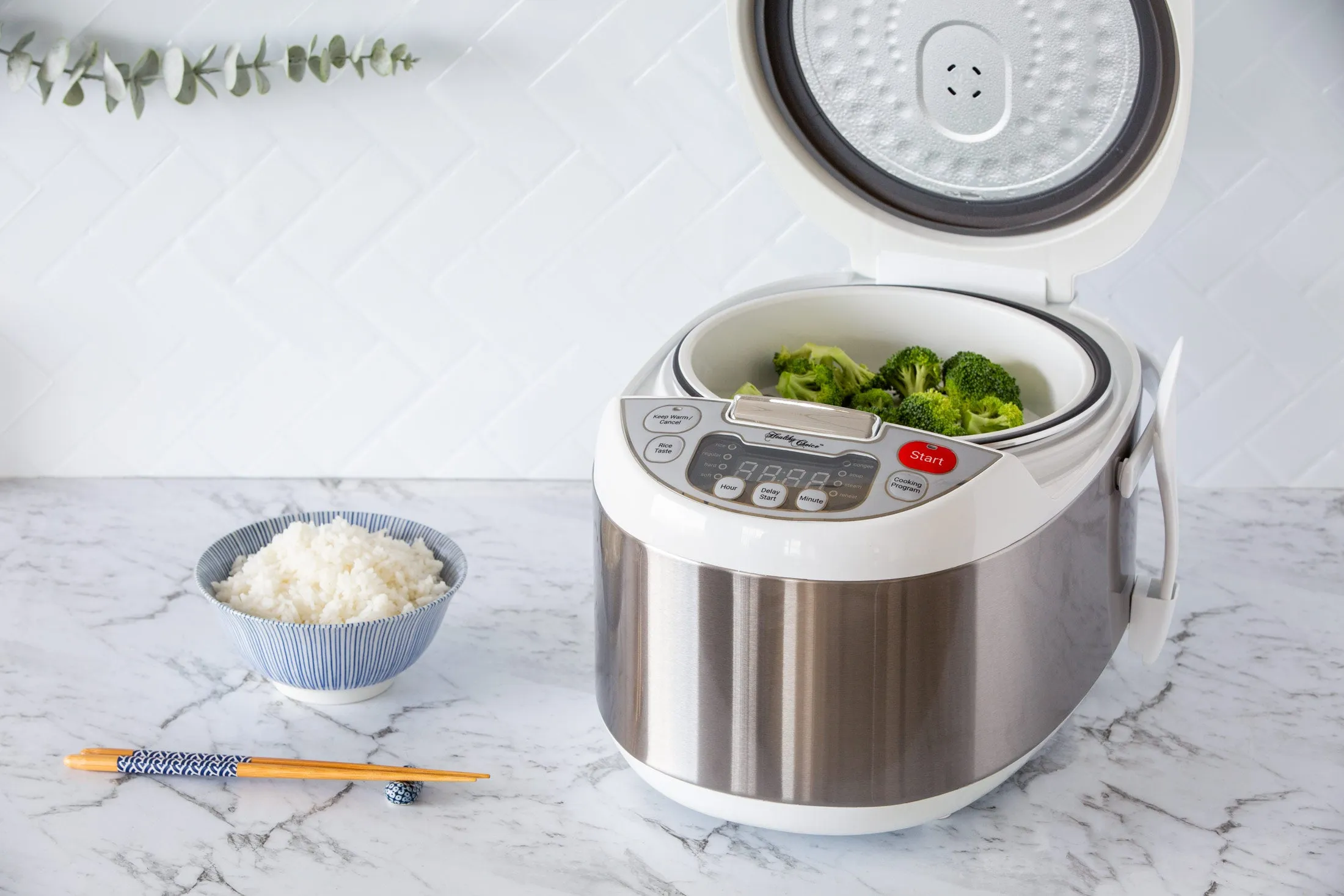 5L Electric Rice Cooker 900W w/ 4 Cooking Programs