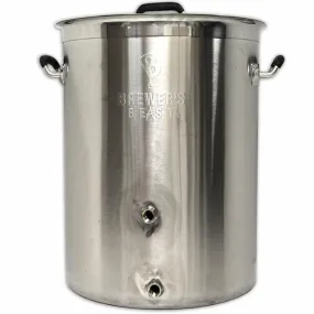 8 Gallon Heavy Duty Stainless Steel Kettle w/ 2 Ports (Brewer's Best)