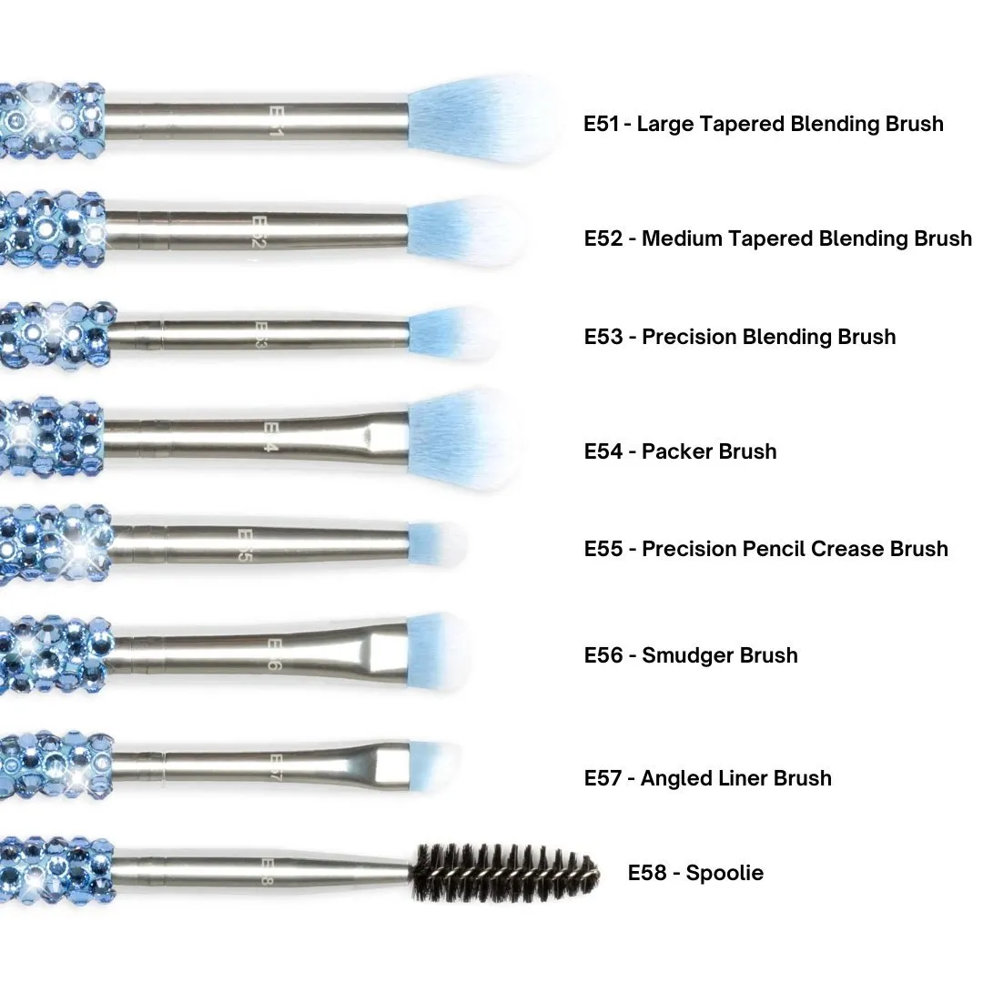 8-Piece Ice Queen Eye Brush Set