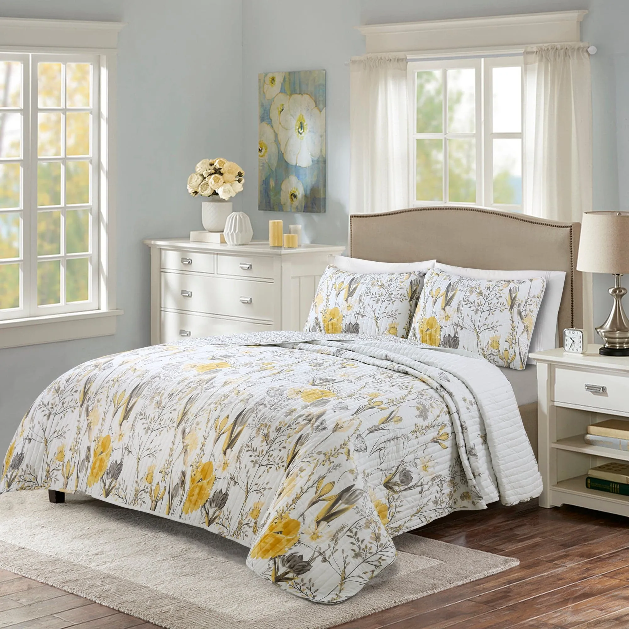 Adalia 3 Piece Quilt Set