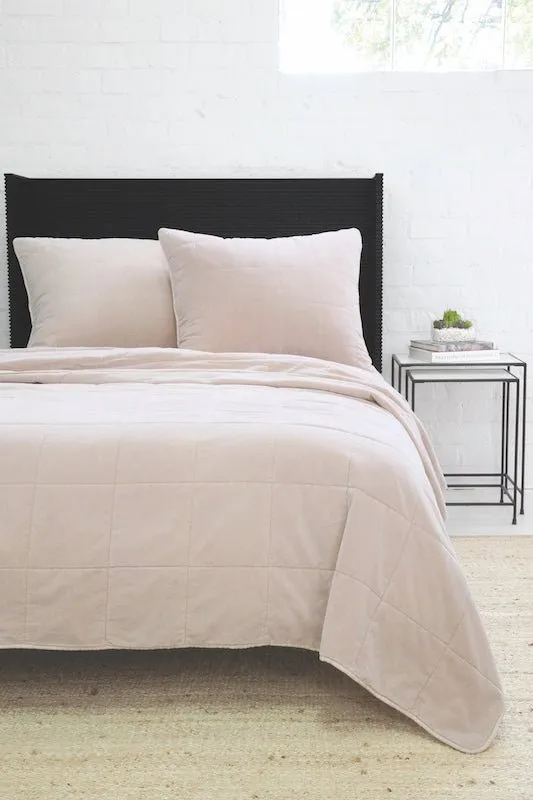 Amsterdam Blush Coverlets by Pom Pom at Home