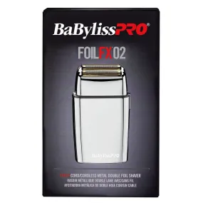 Babylisspro Foil Fx02 Double Foil Shaver - Silver