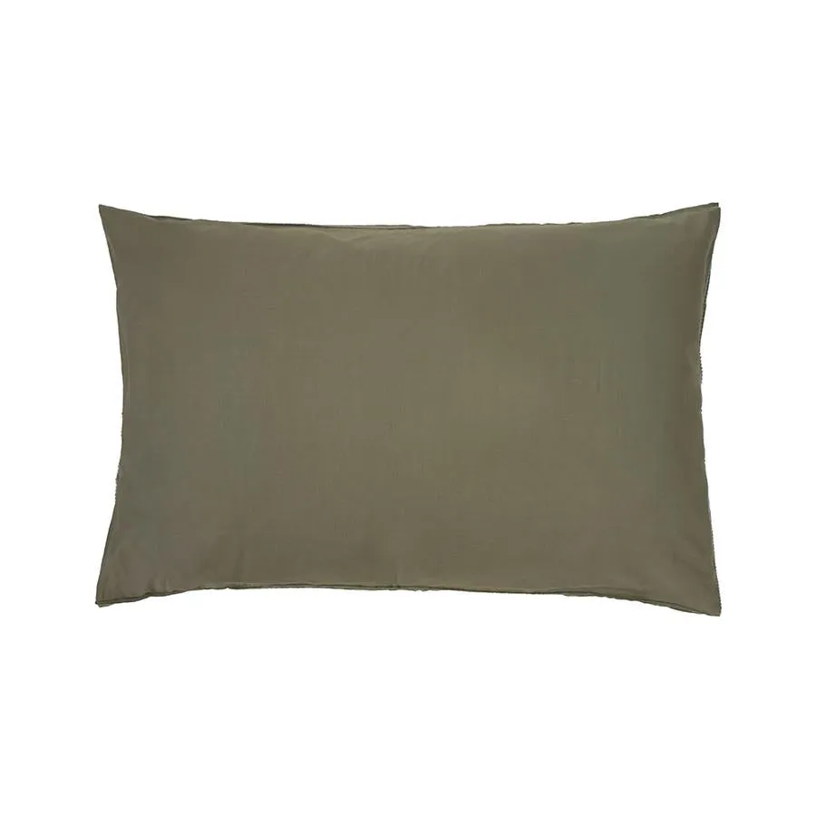 Bambury Sloane Quilt Cover Set - Olive