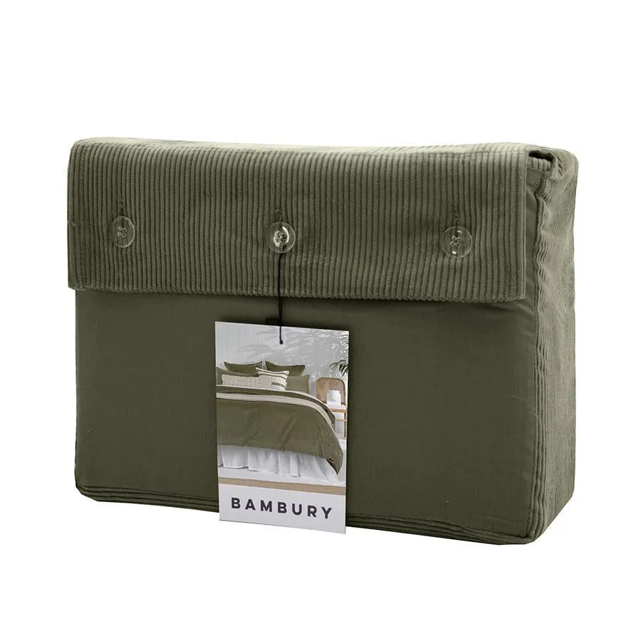 Bambury Sloane Quilt Cover Set - Olive