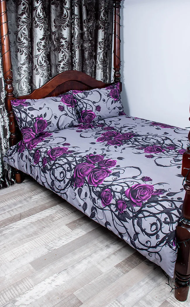 Bed Of Roses Quilt Cover Set & Pillowcases