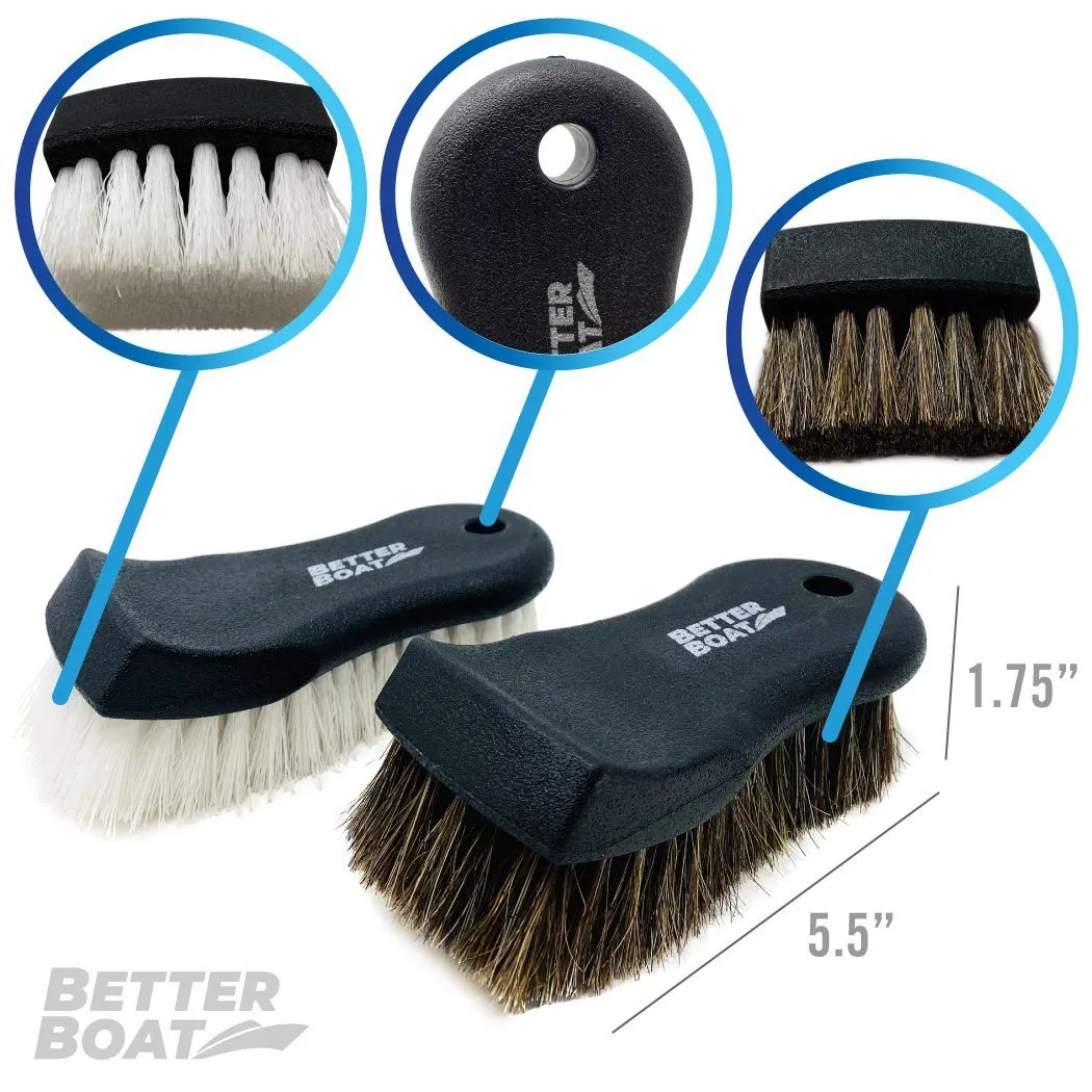 Better Boat Upholstery Brush Set