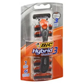 Bic Hybrid Advance Shaver 6 each By Bic