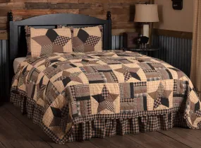 Bingham Star Twin Quilt Set; 1 Quilt and 1 Sham