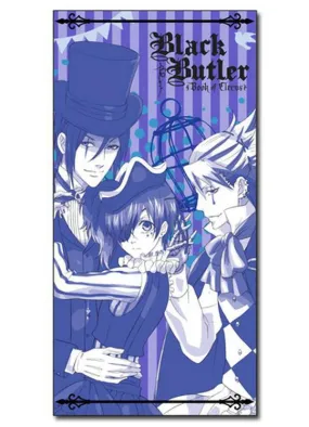 Black Butler: Book Of Circus - Ciel Phantomhive, Sebastian Michaelis & Joker Towel