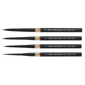 Black Velvet® Voyage Travel Short Handled Brushes - Round 2