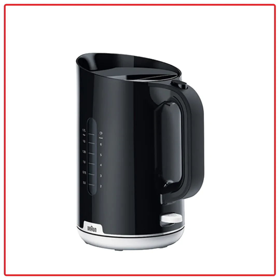 Braun WK1100BK 1.7L Breakfast1 Fast Boiling System Water Kettle