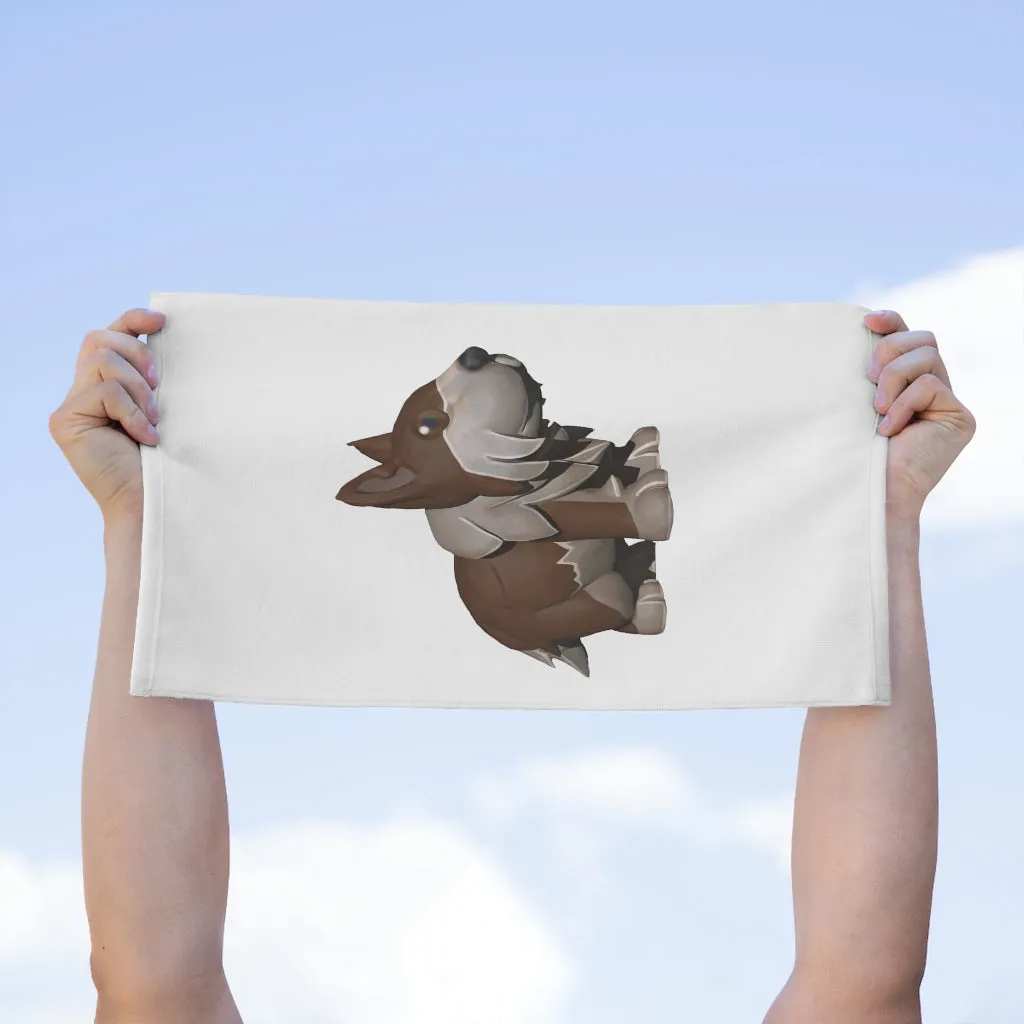 Brown Dog Rally Towel, 11x18