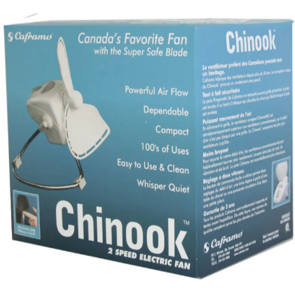 Caframo Chinook Fan 120V 2-Speed White