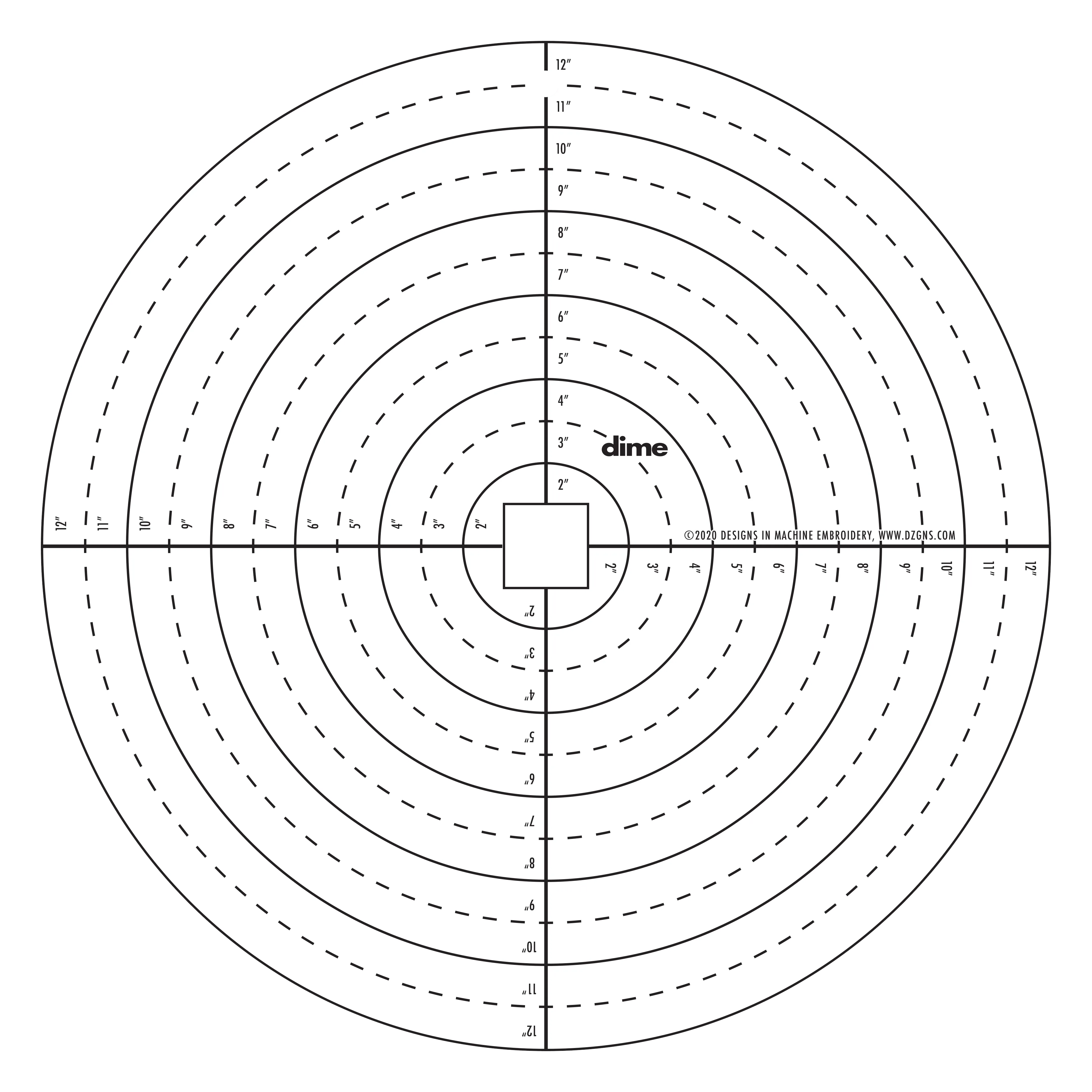 Center It™ - Quilting Placement Templates