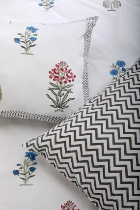 Chevron Garden Cotton Percale Bedsheet