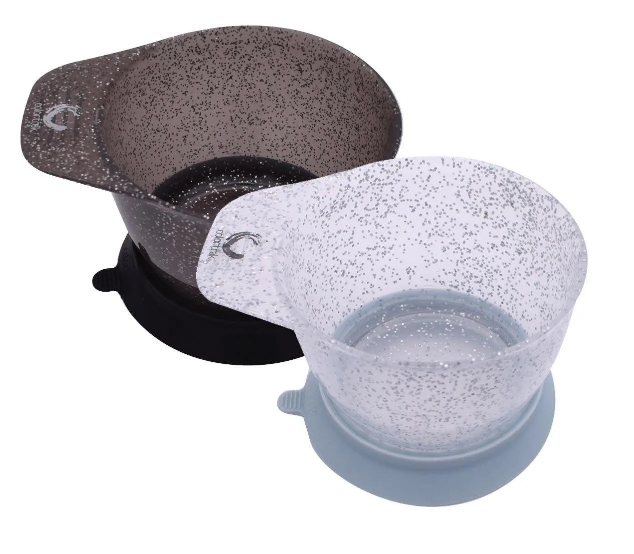 Colortrak Galaxy Glitter Suction Bowls - 2 Pack