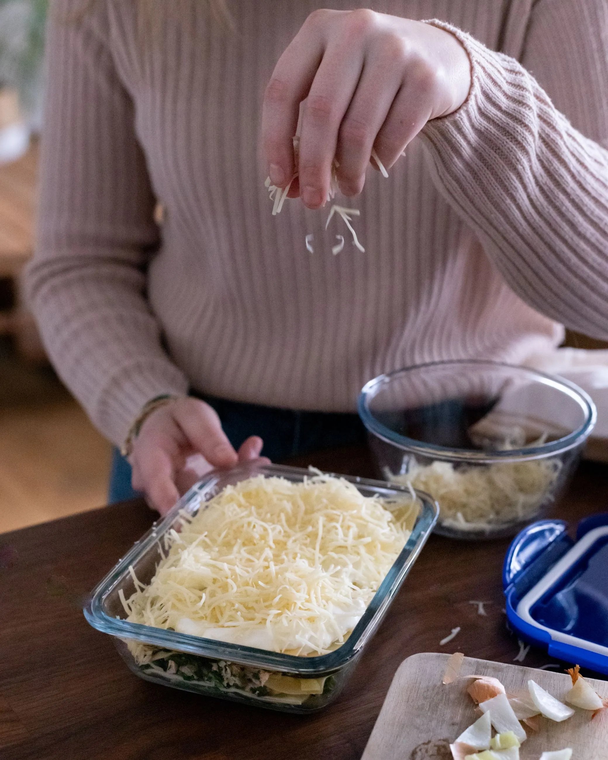 Cook & Go - Rectangular waterproof glass storage container compatible air fryer