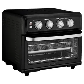 Cuisinart TOA-70MB AirFryer Toaster Oven w/ Grill, Matte Black   Warranty Bundle