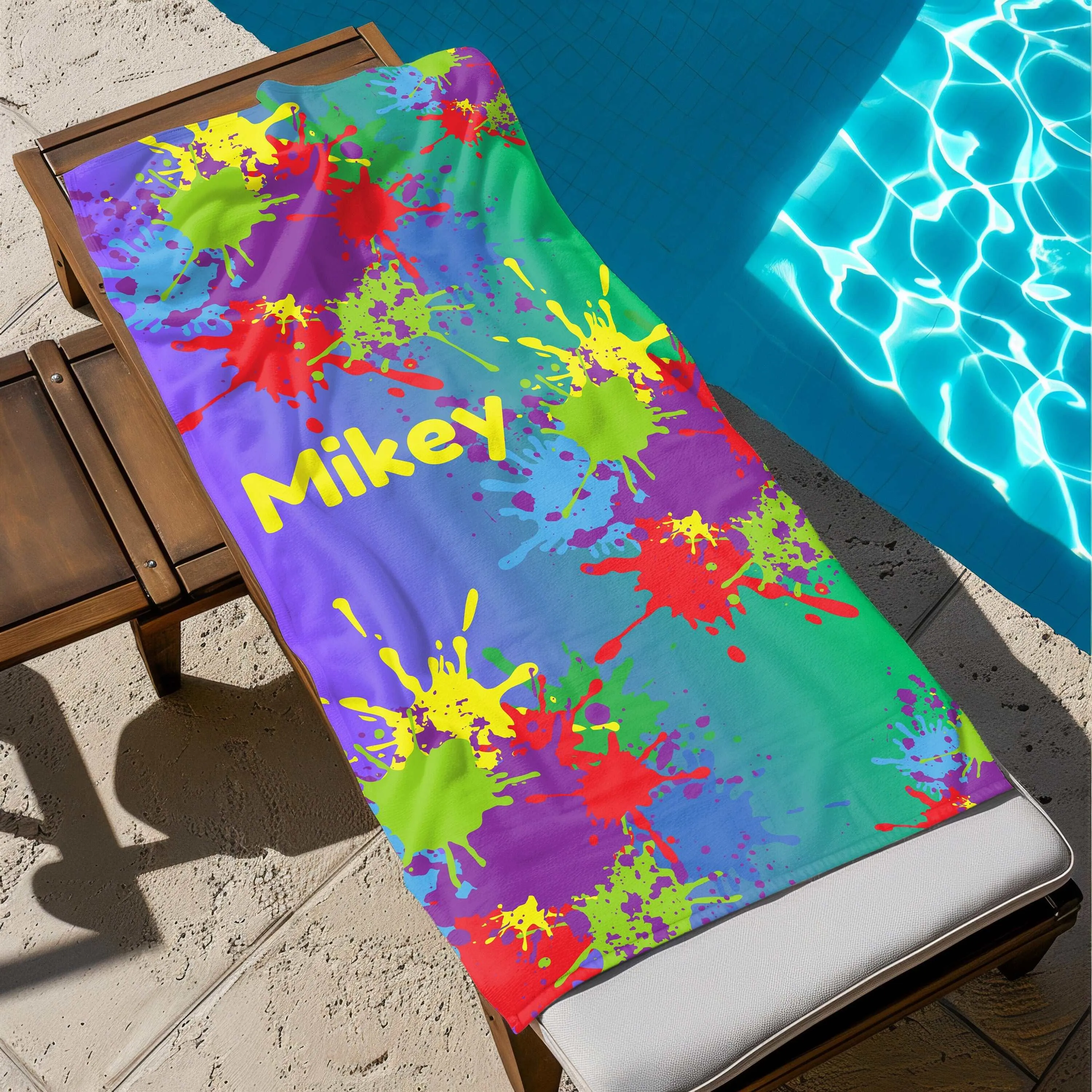 Custom Personalized Beach Towel - Free Shipping