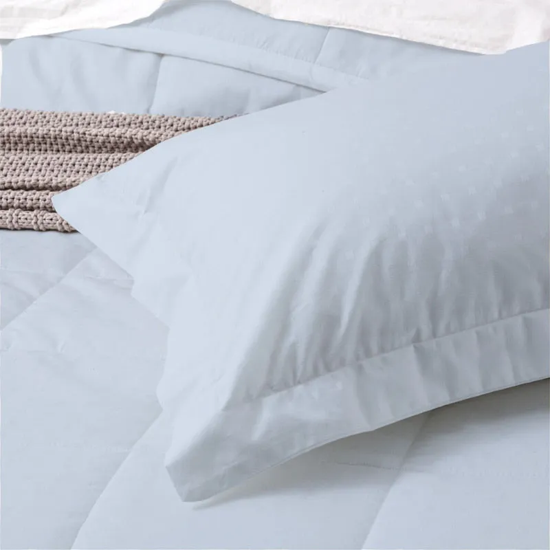 Ddecor Home Sofia Sky 500 Thread Count Jacquard Cotton Comforter Set