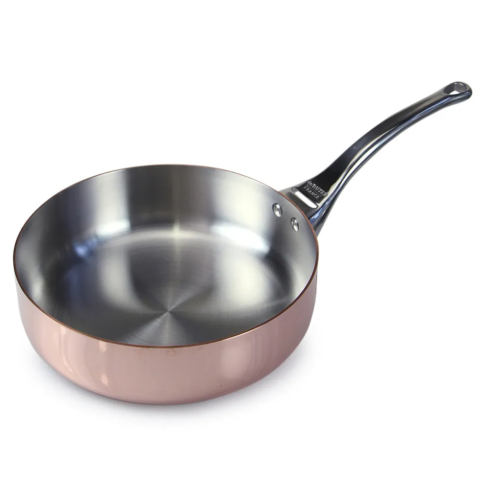 De Buyer Prima Matera Copper Induction Saute Pan