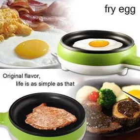 Egg Boiler Cooker Food Steamer Automatic Frying Pan