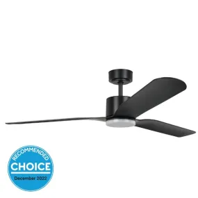 Eglo Iluka 60 Inch DC Fan 18W LED Tri-Col Black