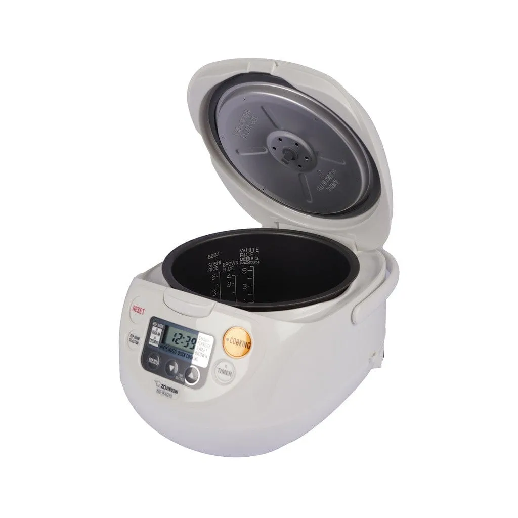 Electronic Rice Cooker And Warmer 1.8 Litre  Cool White