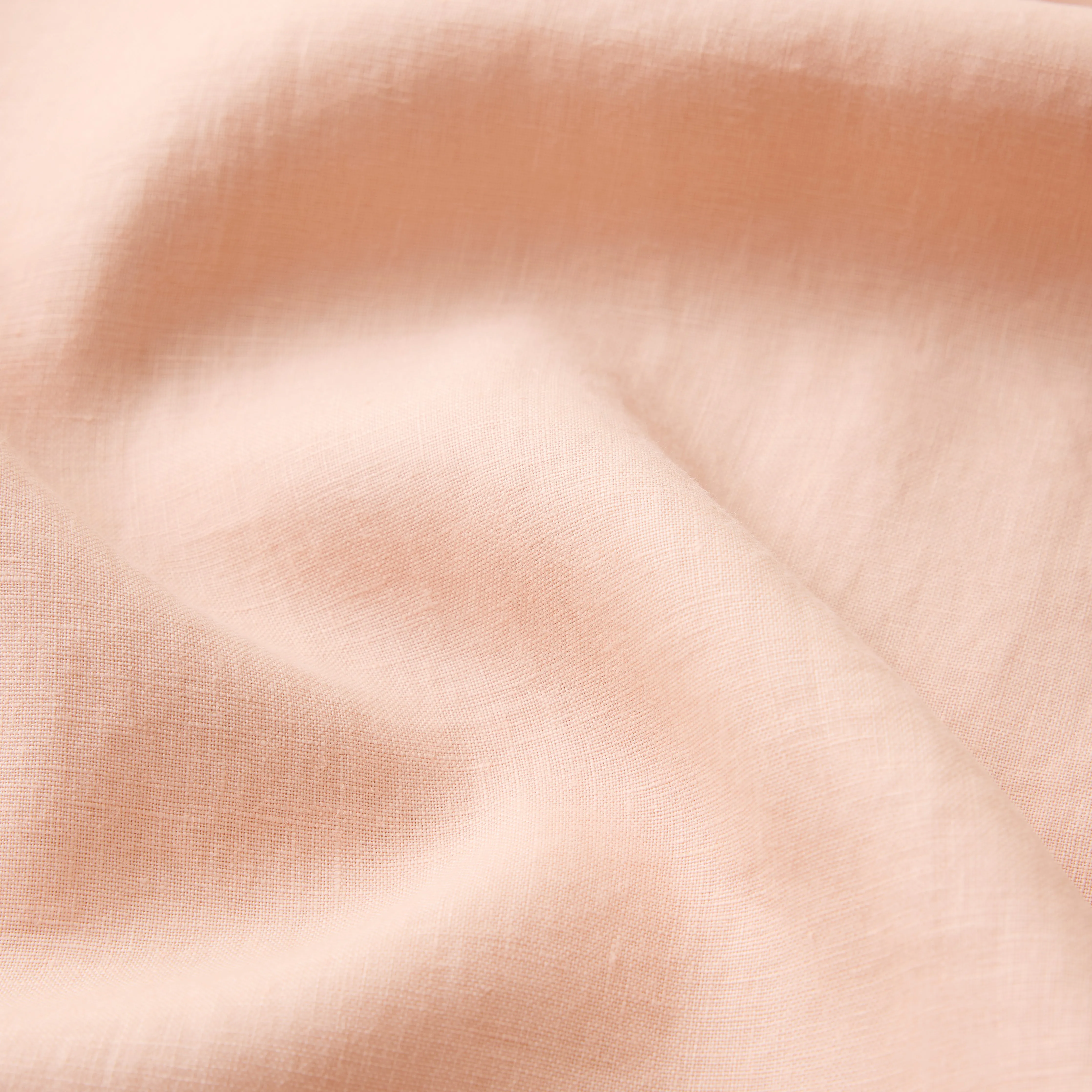 Eve Linen - Peach Fitted Sheet