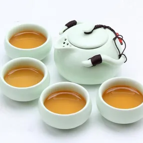 Exquisite Tea Party Kettle and Cup Set