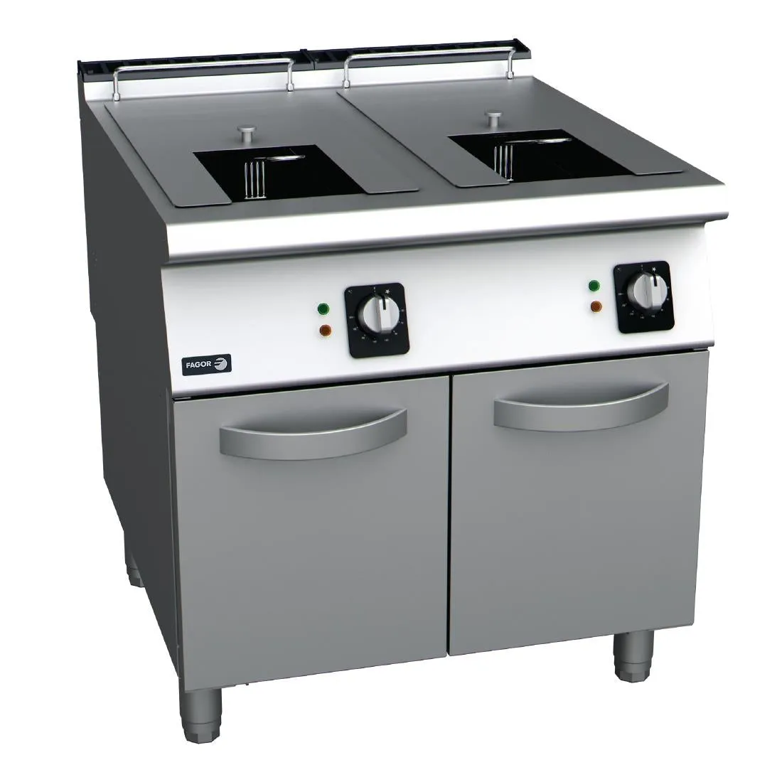 Fagor 900 Series Freestanding Twin Tank 2x 21Ltr Gas Fryer F-G9221