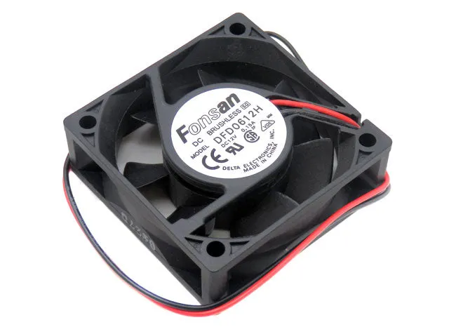 Fonsan / Delta Electronics DC 12V 60mm 0.15A Brushless Fan DFD0612H