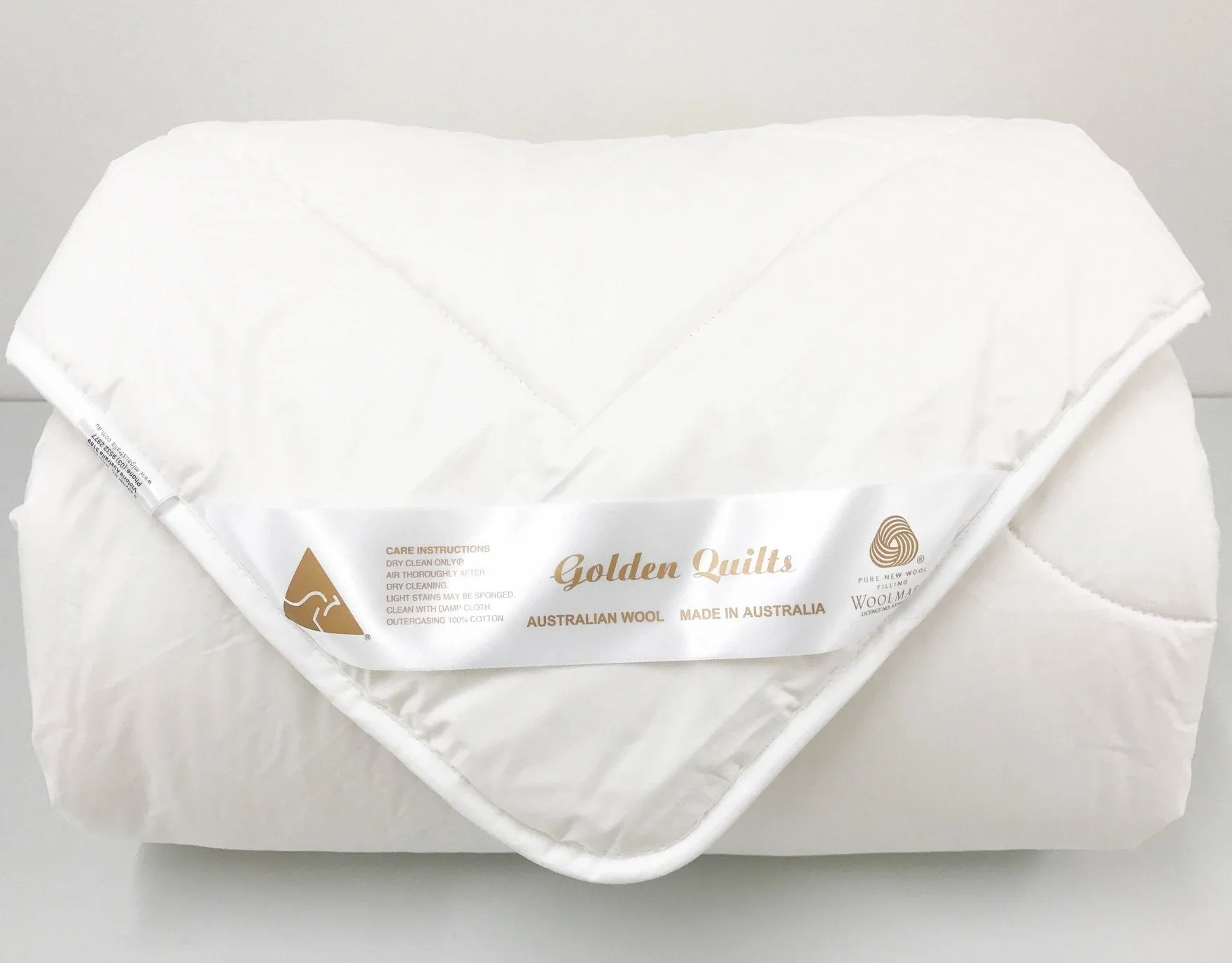 Golden Quilts WASHABLE WOOL BLEND QUILT 500GSM