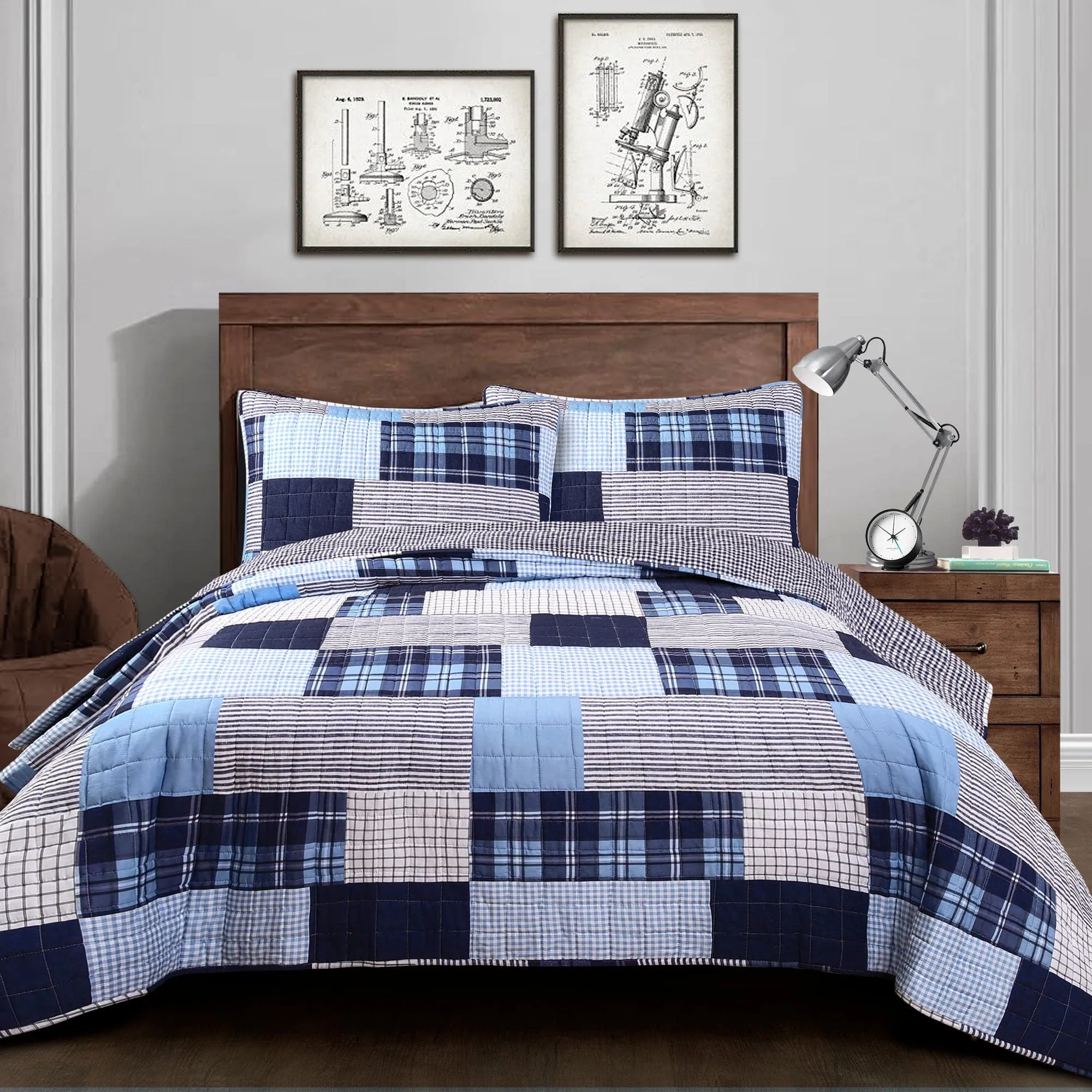 Greenville 3 Piece Quilt Set