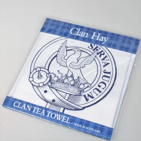 Hay Clan Crest Tea Towel (To Clear)