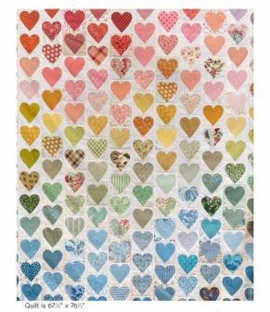 Hearts Content Quilt Pattern