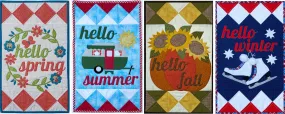 Hello Seasons Quilt Pattern