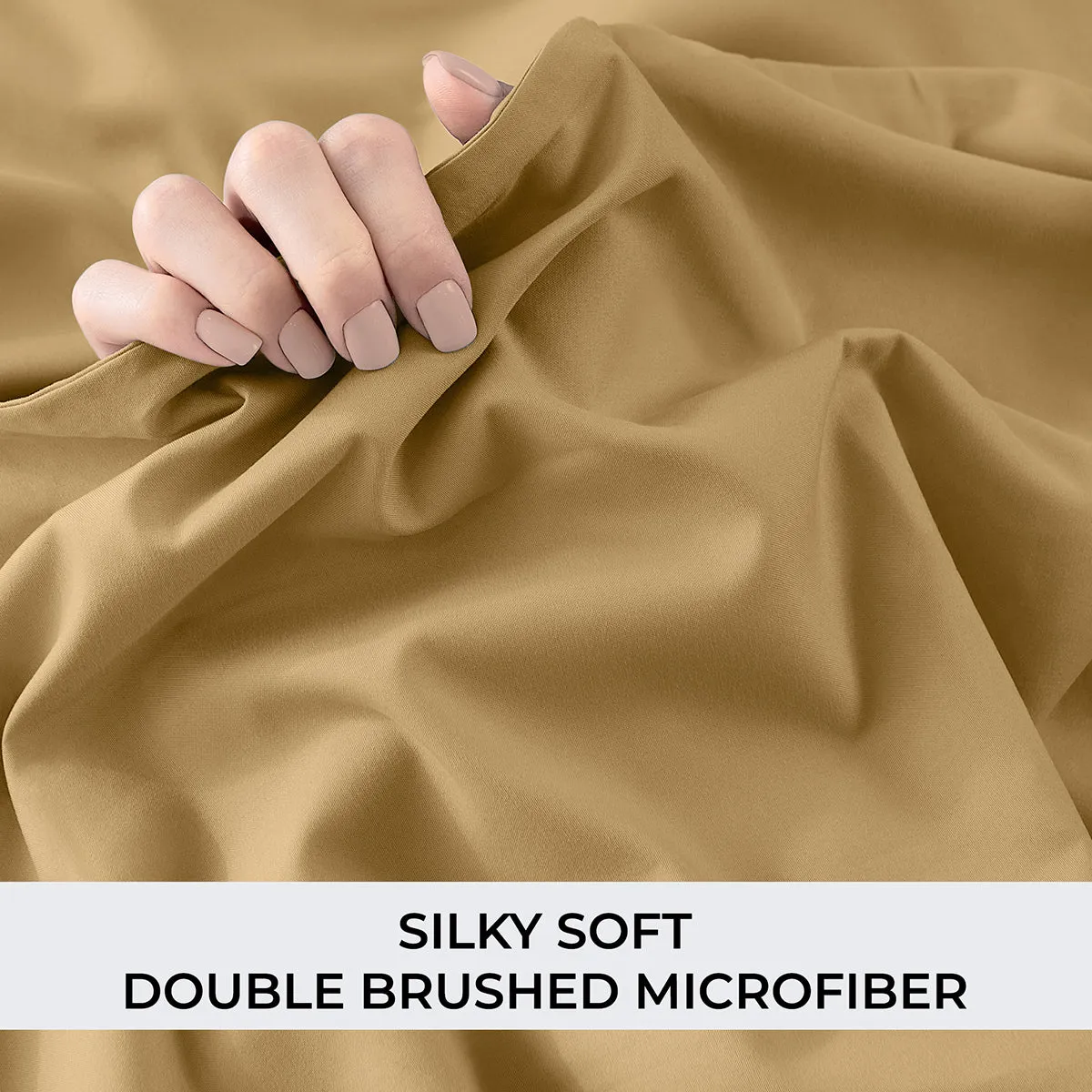 Iconic Microfiber Fitted Sheet (Dark Colors)