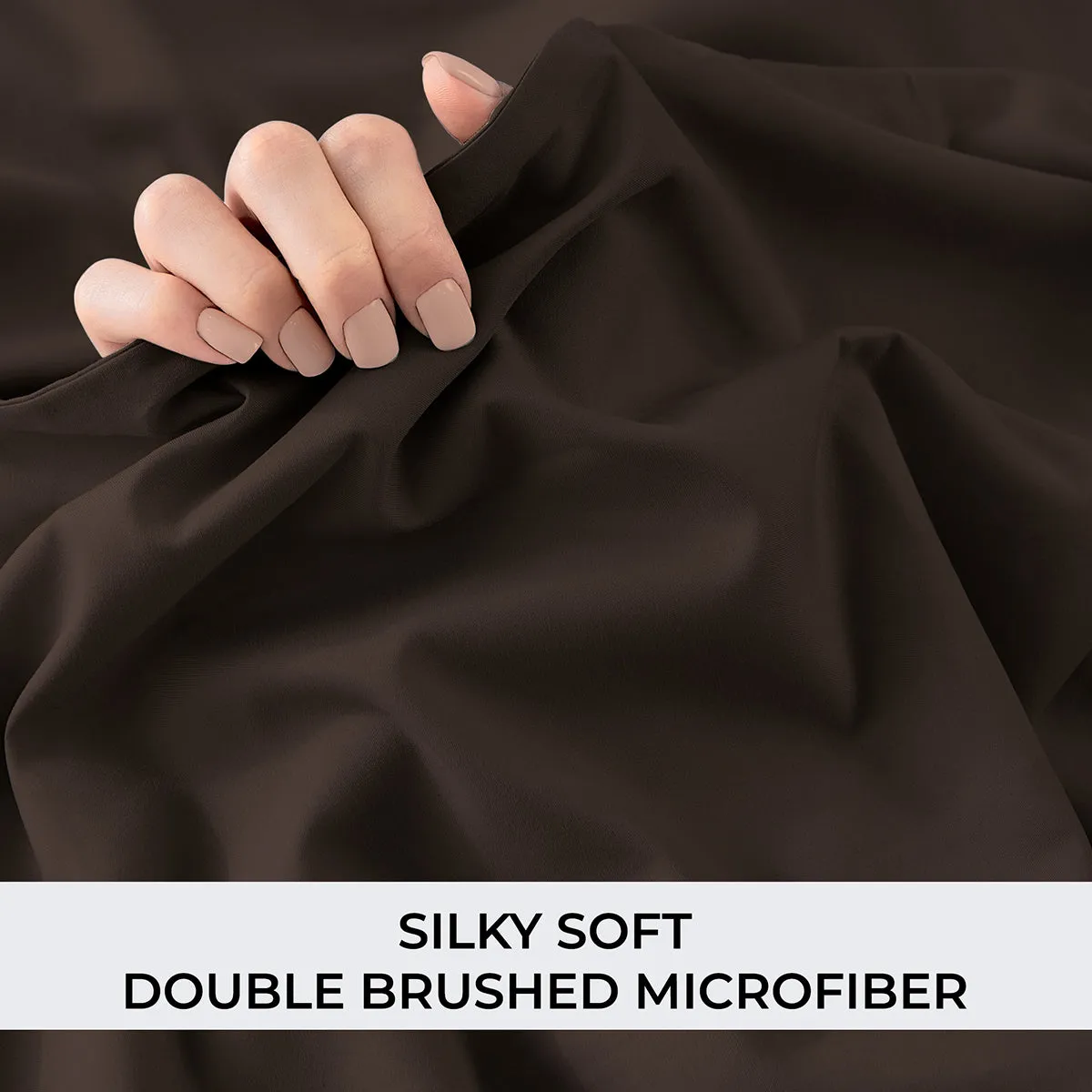 Iconic Microfiber Fitted Sheet (Dark Colors)