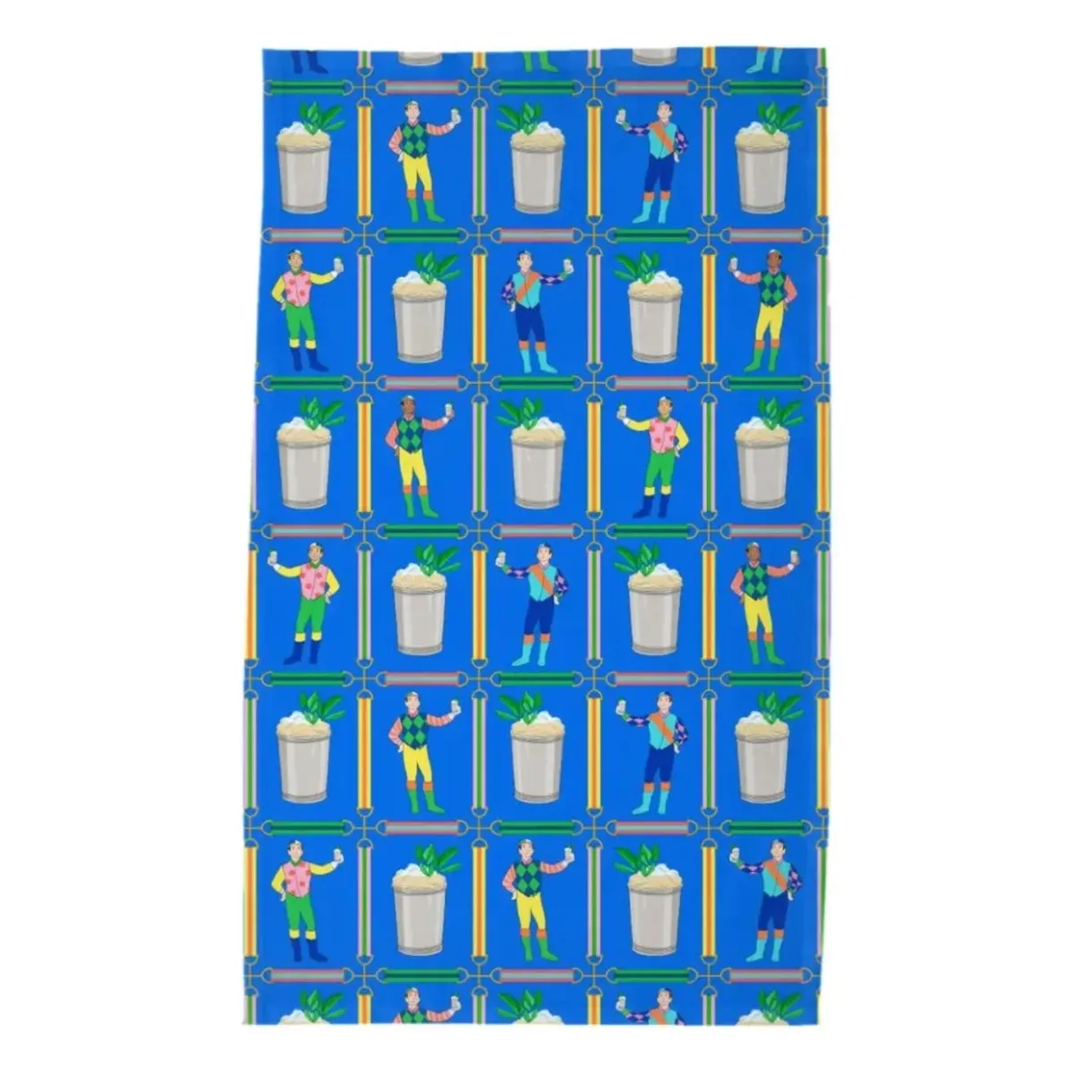 Jockeys & Juleps Derby Twill Tea Towel