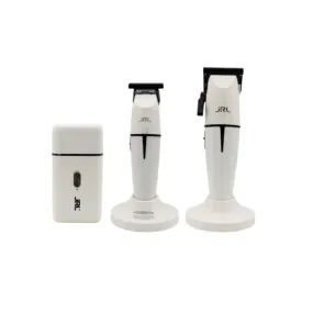 JRL Professional Ghost Clipper, Trimmer & Foil Shaver Collection   2 Charging Bases (GH2401-2)