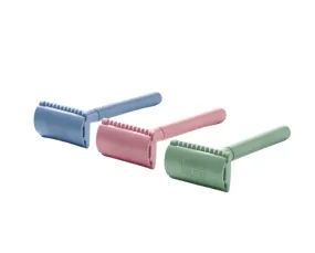 Jungle Culture- Eco-Friendly Pastel Safety Razors Gift Set