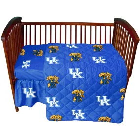 Kentucky Wildcats 4 piece Baby Crib Set