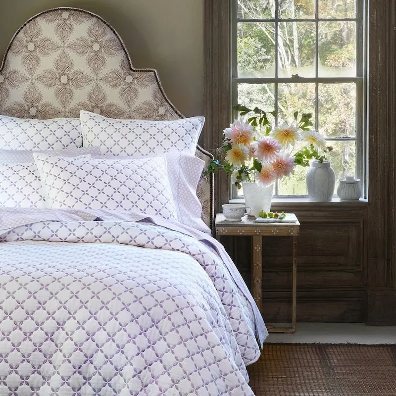 Layla Lavender Coverlets by John Robshaw