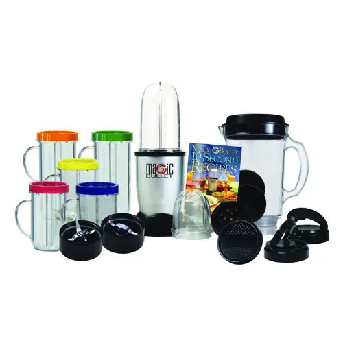 Magic Bullet 26-Piece Mixer & Blender Set With New Ice Shaver Blade