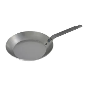 Matfer 62003 Black Steel Frying Pan, 10-1/4"