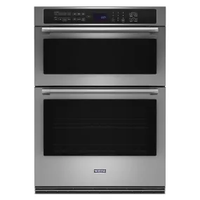 Maytag 30-inch Built-in Combination Wall Oven with Convection MOEC6030LZ