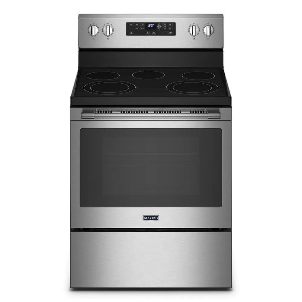 Maytag MER7700LZ Electric Range with Air Fryer and Basket - 5.3 cu. ft.