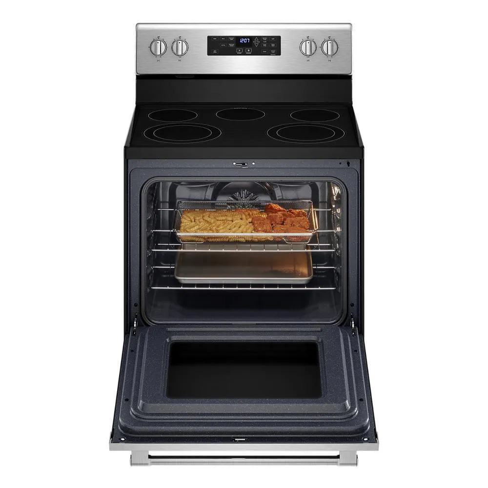 Maytag MER7700LZ Electric Range with Air Fryer and Basket - 5.3 cu. ft.